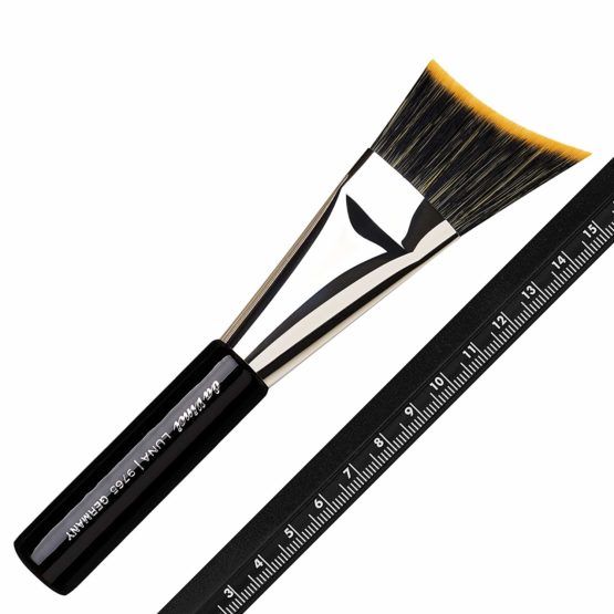 da Vinci CONTOUR BRUSH angled, curved/adjusts itself to the natural face shape/for powder, liquid and creamy make-up products - Image 3