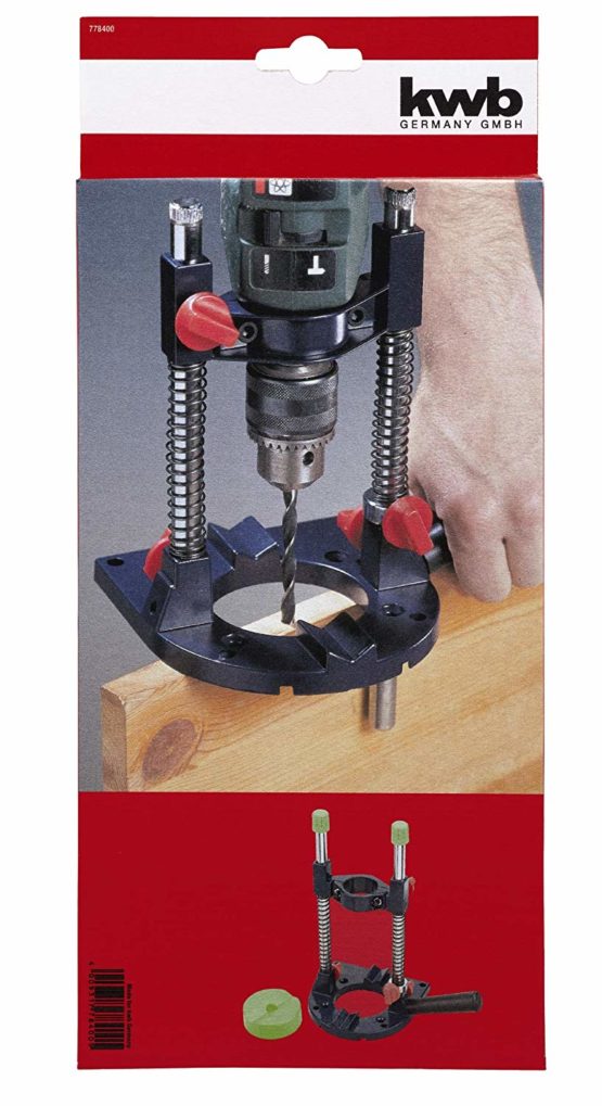 kwb 778400 Mobile Machine and Cordless Screwdriver, Drill Stand with 43 mm Euro Clamping Neck, 1 Count (Pack of 1) - Image 3