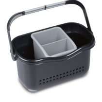 ADDIS 516436 Sink Caddy, Black/Grey
