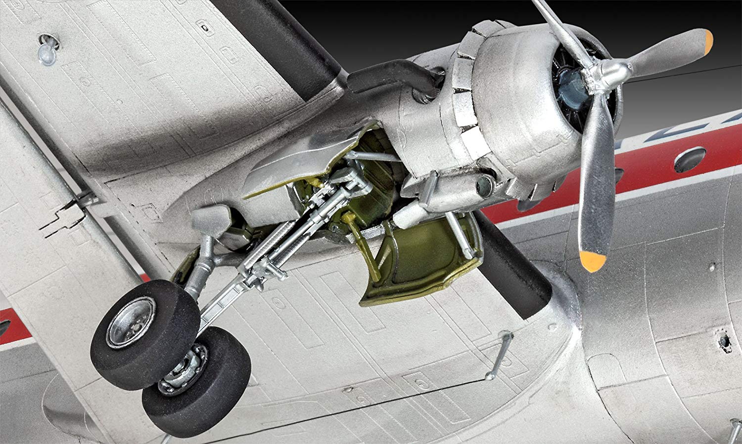 Revell 04947 DC-4 Balair / Iceland Airways Model Kit, Various - Image 4