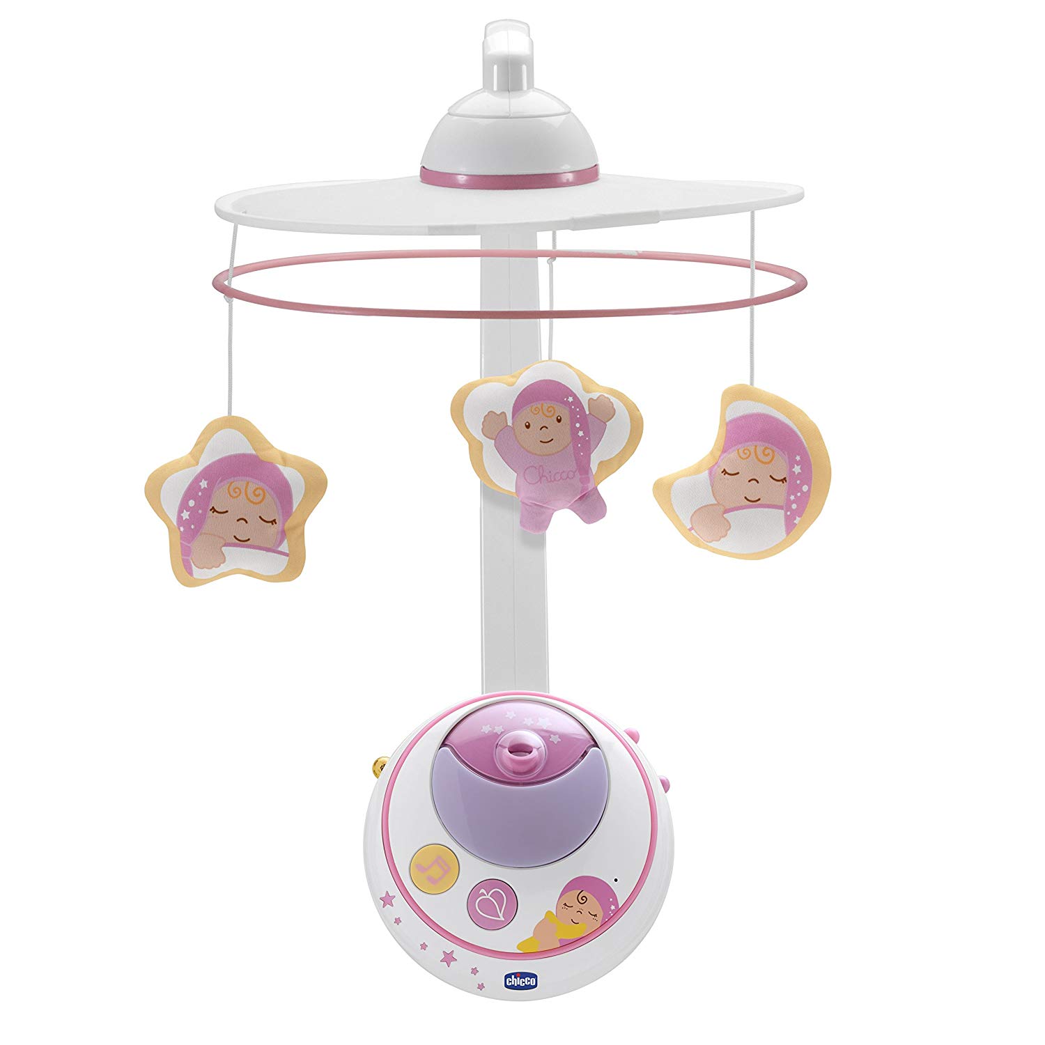 Chicco Magic Stars Cot Mobile Girl, Multicolor