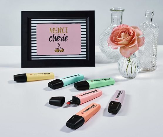 Highlighter - STABILO BOSS ORIGINAL Pastel Box of 10 Lilac Haze - Image 4