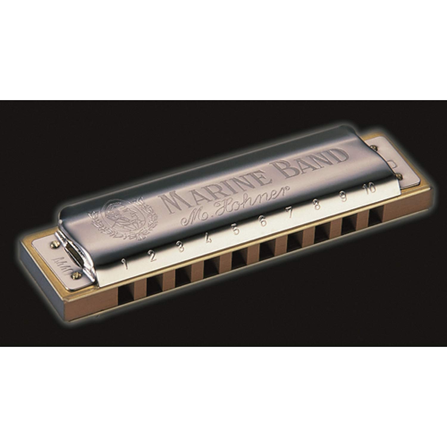 Hohner Marine Band Classic M1896046X Harmonica Eb, silver, 20 - Image 2
