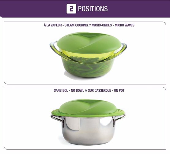 Mastrad Multi Level Steamer Green - Image 2