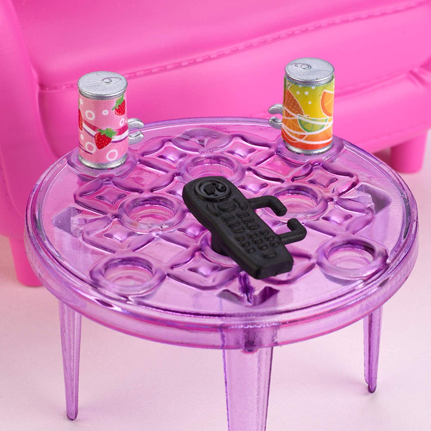 Barbie Indoor Furniture Set, Living Room with Kitten - Image 4