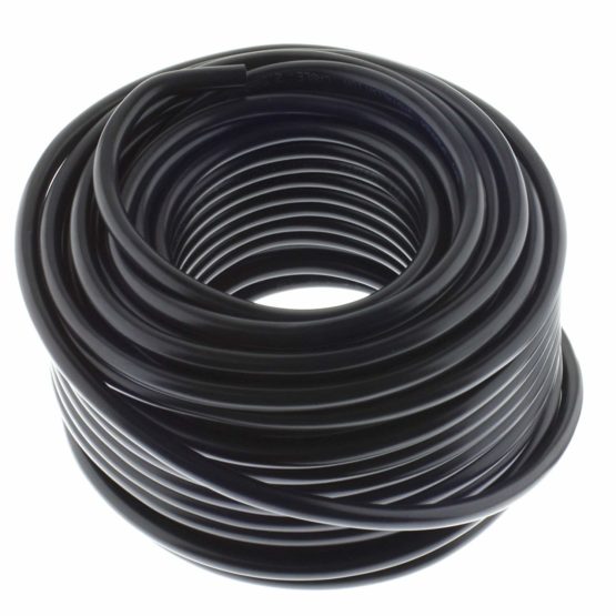Loudspeaker Cable Round 2 x 2.5 mm² - Black - 25 m - CCA - PA Installation Cable - Audio Cable - Box Cable