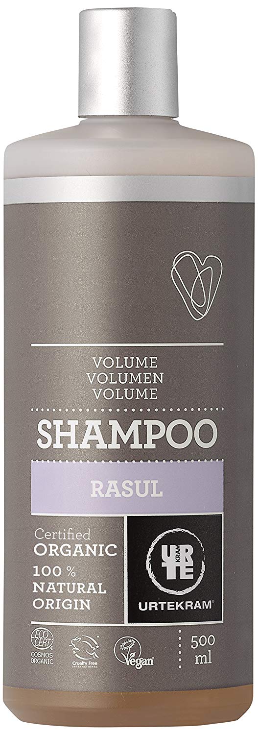 Urtekram Shampoo - Volumne - Rasul - 500 ml, Vegan, Organic, Natural Origin, 500 ml (Pack of 1)