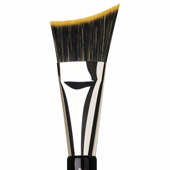 da Vinci CONTOUR BRUSH angled, curved/adjusts itself to the natural face shape/for powder, liquid and creamy make-up products - Image 2