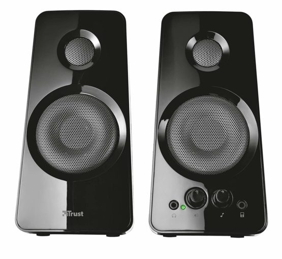 Trust Tytan 2.0 PC Speaker Set, USB Powered Sound System, Plug and Play Speakers, Bass Control, 36 W Peak Power, Wired Speakers for Tablet, Mac, Phone, Smartphone, TV - Black - Image 2
