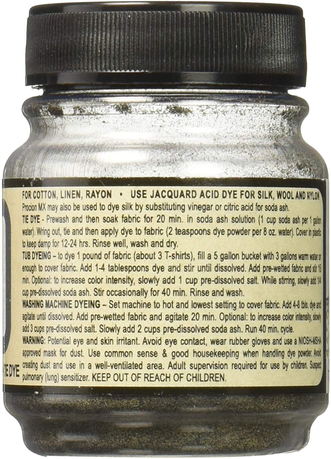 Jacquard Procion MX Dye, Fibre Reactive Cold Water Powder for Garment Colouring Batik - Image 2