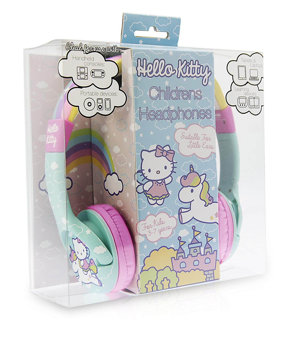 Hello Kitty Unicorn Children’s Headphones Rainbow BigaMart