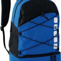 Erima Multifunktionsrucksack Mit Bodenfach Multi-Functional Backpack with Bottom Compartment-New Royal Blue/Black