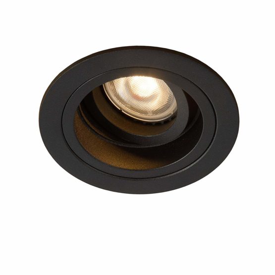 Lucide Recessed Spotlight, Metal, GU10, 50 W, Black - Image 3