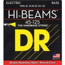 DR MR5-45 Strings Hi-Beam - Stainless Steel Round Core Medium 5 String 45-125