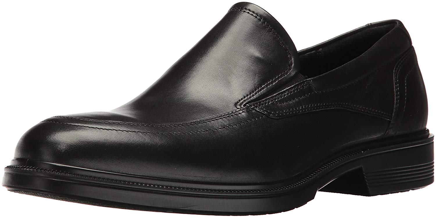 ECCO Men's Lisbon Loafers, Black, 9 UK, 9/9.5 UK