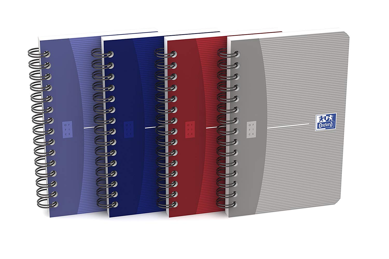 Oxford Essentials 100102276 Notebook, Assorted Colours, 9 x 14 cm, Pack of 10, various colours, 9 x 14cm
