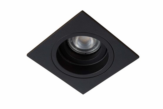 Lucide Recessed Spotlight, Metal, GU10, 50 W, Black - Image 2
