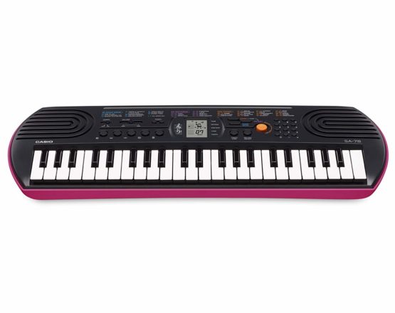 Casio SA-78 Mini 44 Keys Keyboard - Pink