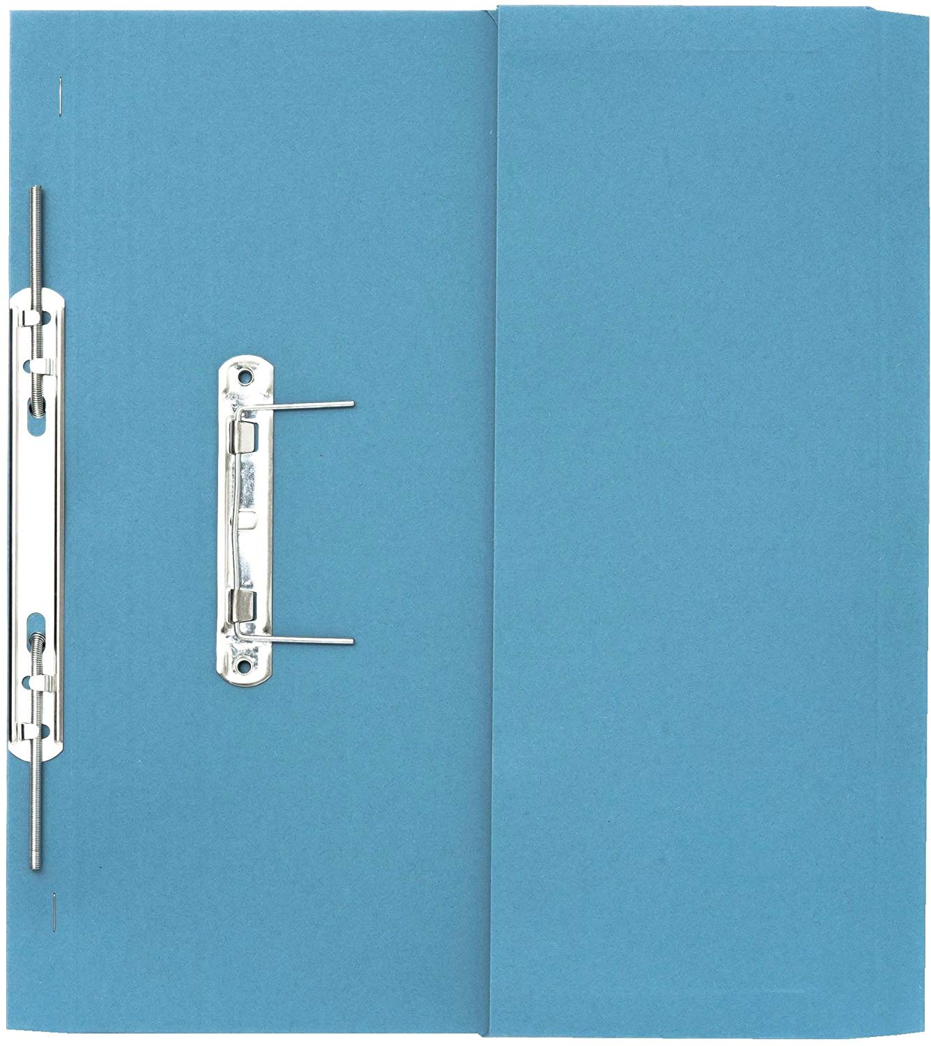Exacompta, Ref 349-BLUZ, Guildhall, Pocket Spiral File, 315gsm Heavyweight Manilla, Holds A4 & Foolscap Documents