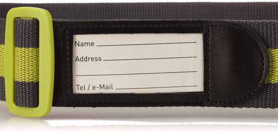 Master Lock 4701EURDGRN Luggage Strap with Combination Lock, Green, 190 x 6,5 x 4,8 cm - Image 3