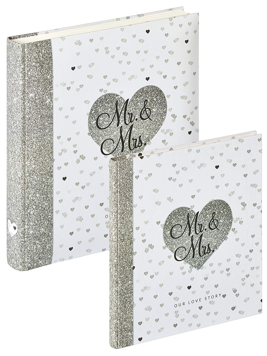 Walther design model kit wedding photo album our love story, white; 156 28 x 30.5 cm, 28.0x4.5x31.0 cm - Image 2