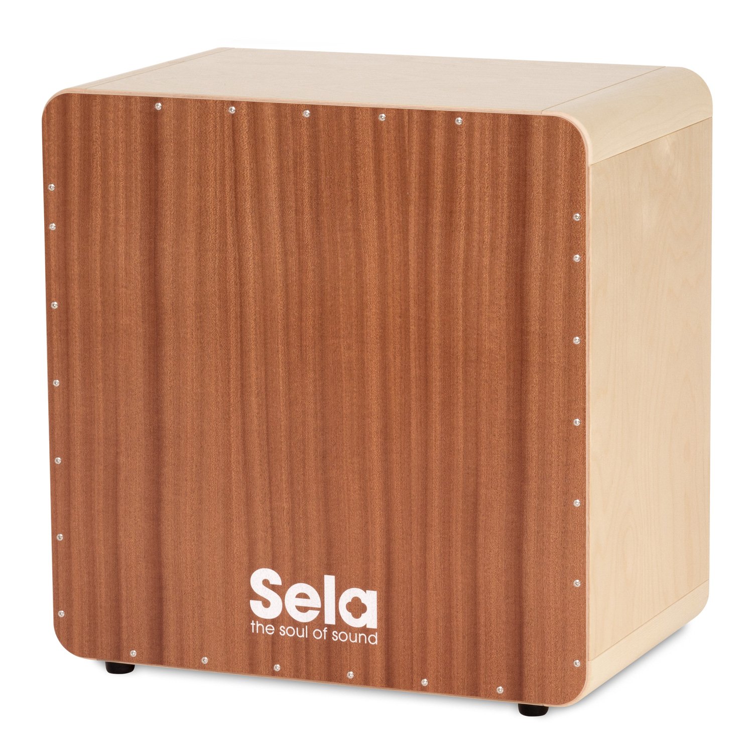 Sela SE 099 Bass Cajon, 15 mm birch body, 2 playing surfaces, Sela Snare System, Made in Germany, natural
