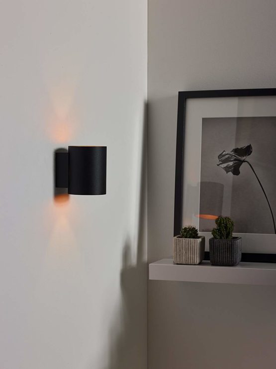 Lucide XERA - Wall Light - Ø 8 cm - G9 - Black - Image 3