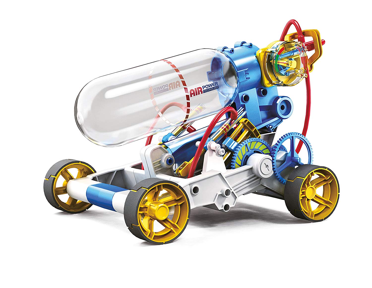BUKI 7502 - Air Power Car, Blue, 30 x 10.8 x 30 cm - Image 4