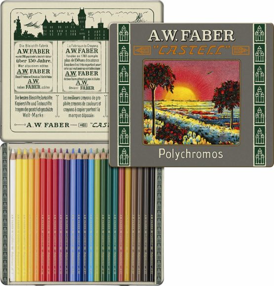 FABER-CASTELL Limited Edition 111th Anniversary - Tin of 24 Polychromos Artists' Pencils - Image 3