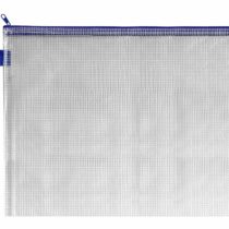 BDS Mesh Zip Bag 360 x 275 mm, Blue, Pack of 5