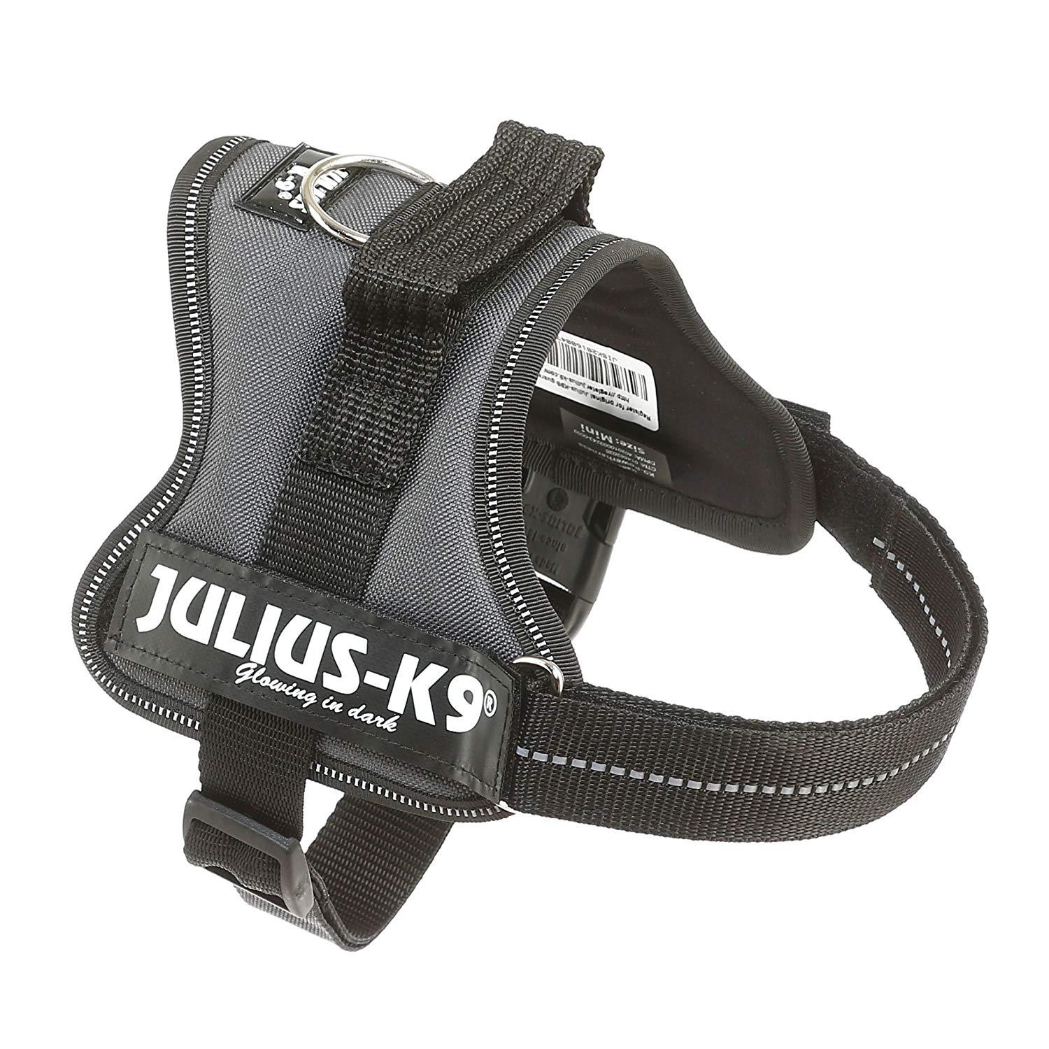JULIUS-K9Powerharness, Size: S/Mini, Anthracite - Image 3