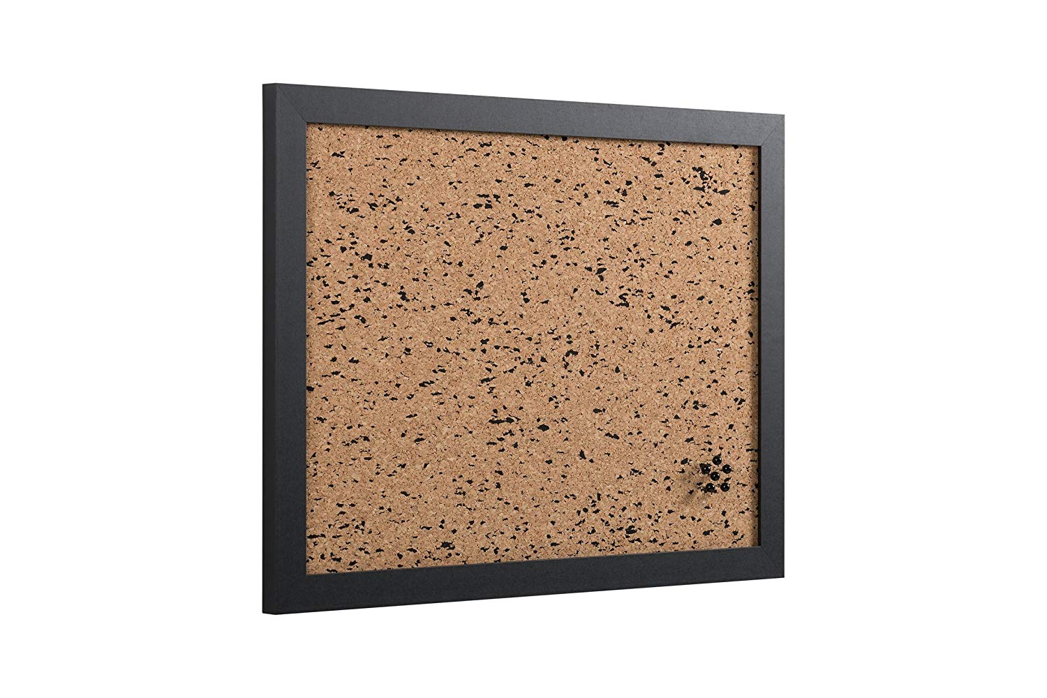 Bi-Office, Notice Board B&W, Cork with Black EVA inclusions, Black MDF Frame, 60x45cm, 60 x 45 cm - Image 2