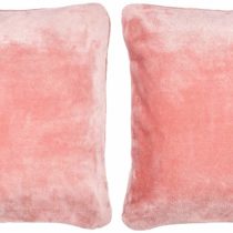 Amago Pillow Case Set of 2, Cashmere Feeling, 50 x 50 cm - Dusty Pink