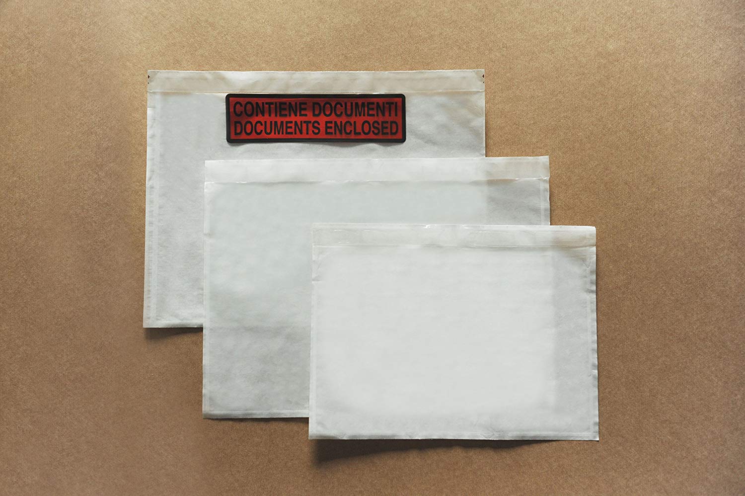 Card dozio Envelope Self-Adhesive Document, 1000 Pieces, Durchsichtig, 160 x 110; 180 x 130; 225 x 160; 310 x 240 - Image 2