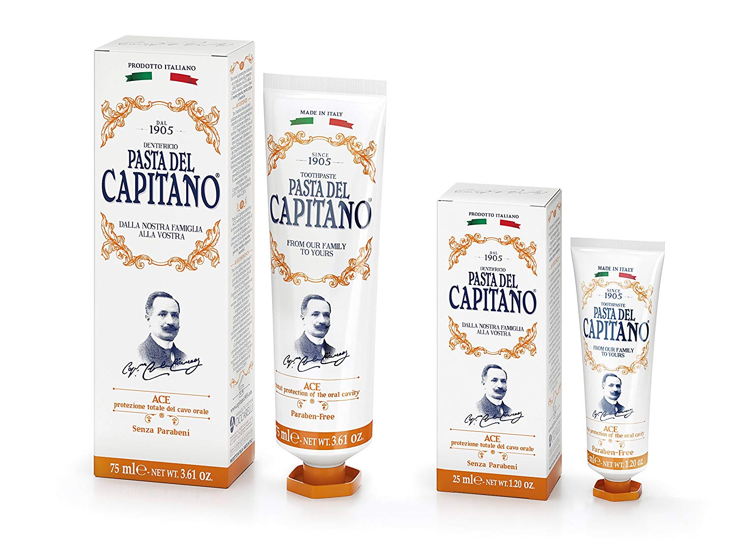 Pasta del Capitano 1905 ACE Toothpaste, 75 ml, 75 ml (Pack of 1) - Image 3