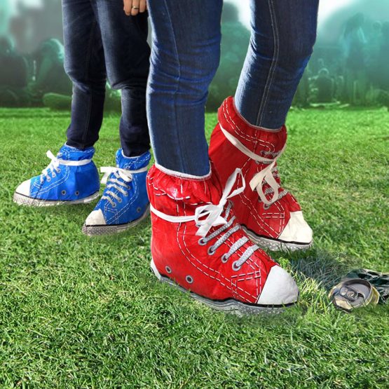Gift Republic Festival Feet, Blue - Image 2