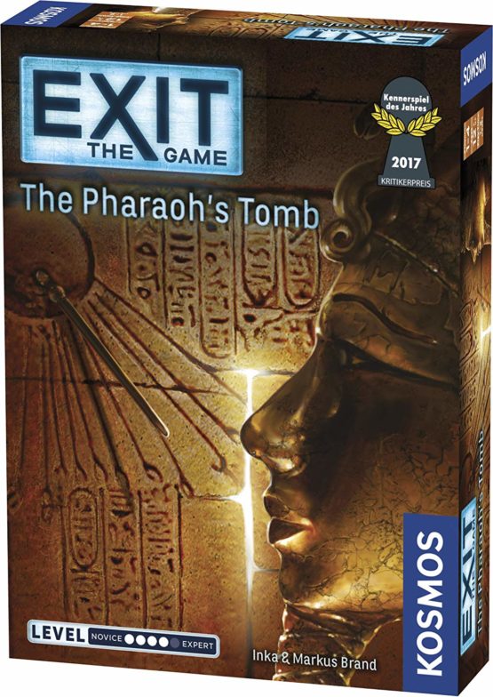 Thames and Kosmos | 692698 | EXIT - The Game | The Pharaoh's Tomb | Level: Professional | Unique Escape Room Game | 1-4 Players | Ages 12+