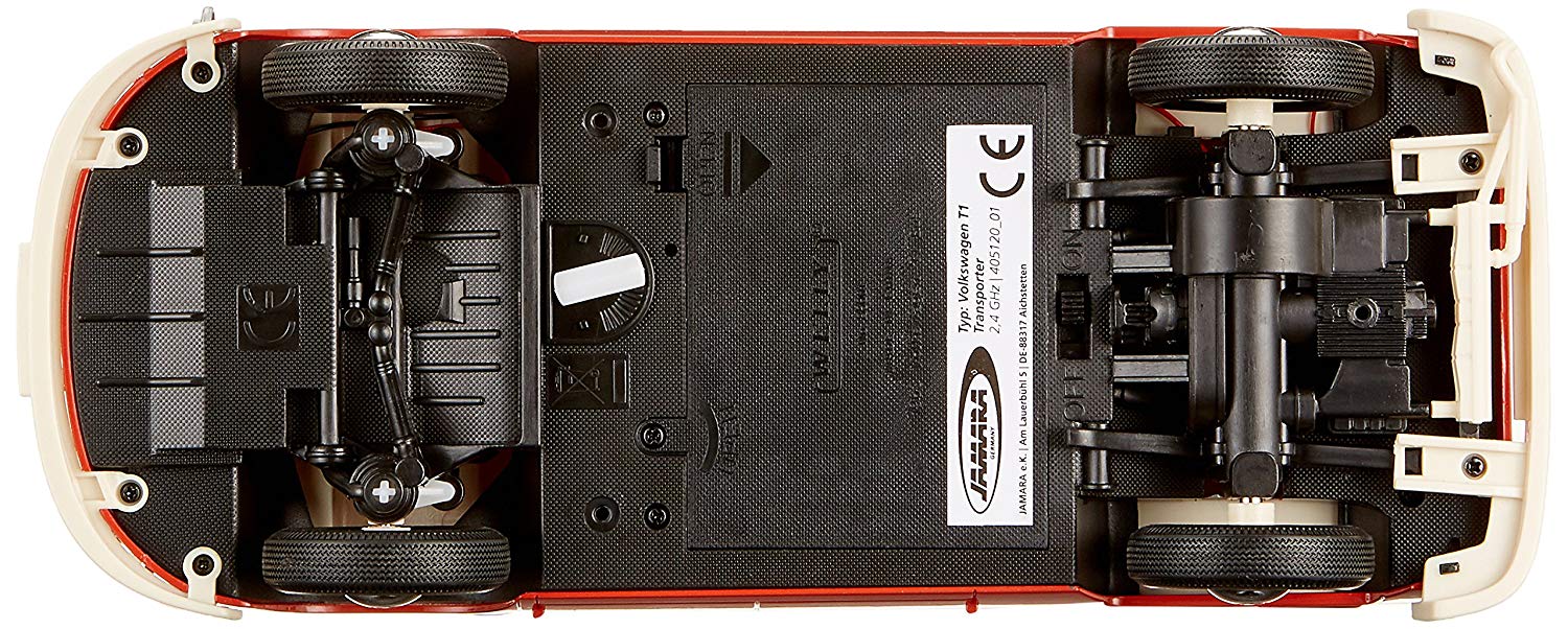 Jamara 405120 "VW T1 Transporter 2 Channel Remote Controlled Device Model Kit, 1:16 Scale - Image 4