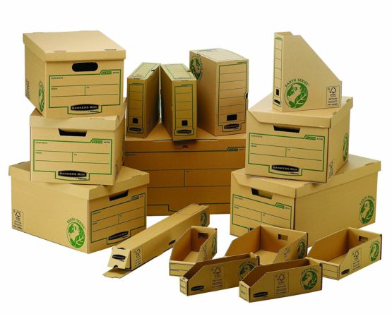 Bankers Box 4473102 100 mm Archiving Box A4 + Pack of 20) - Image 2