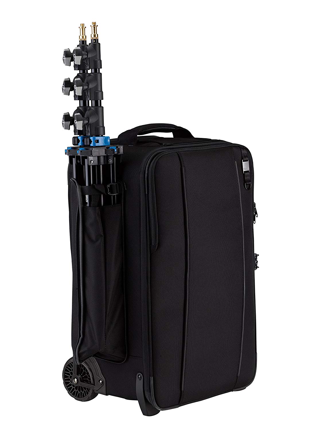 Tenba Roadie Roller 24 Extra-Capacity Camera Bag with Wheels (638-714), Black - Image 3