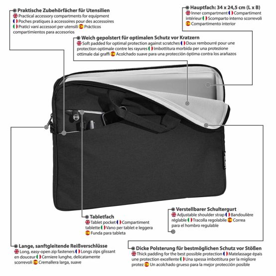 PEDEA "Fashion" laptop bag - Image 4