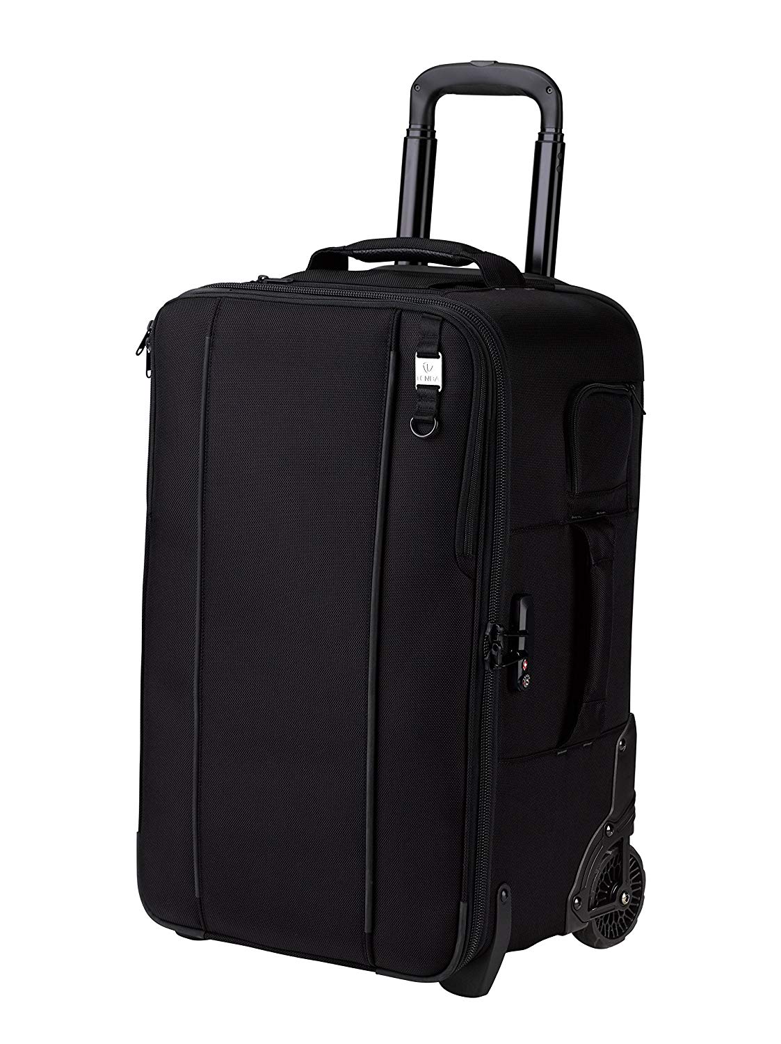 Tenba Roadie Roller 24 Extra-Capacity Camera Bag with Wheels (638-714), Black