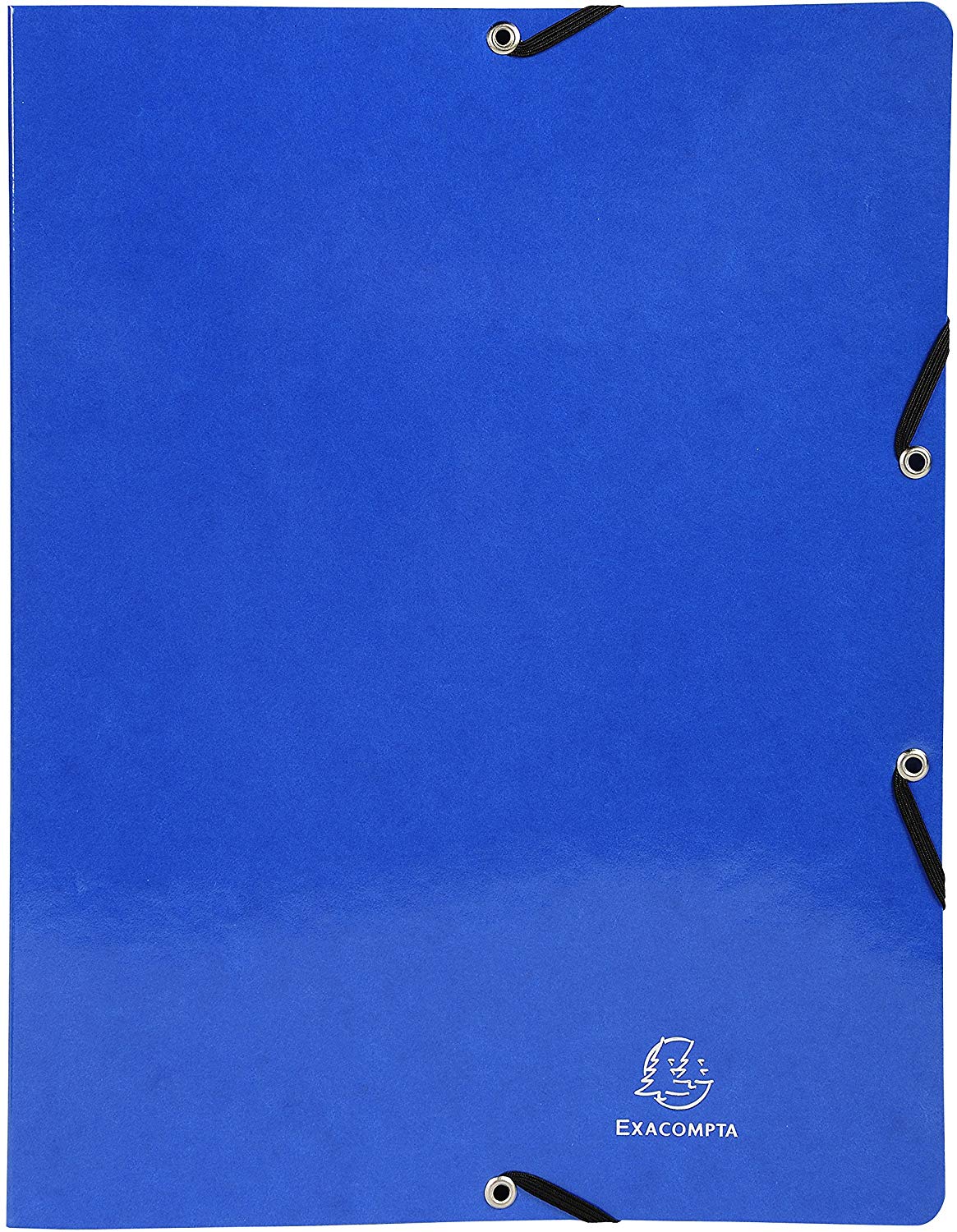 Exacompta, ref. 51829E, 1 Glossy card binder with rubber bands, 4 round rings 15mm diameter, 20mm spine - Image 4