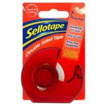 Sellotape SE4275 Double Sided Tape/Dispenser - 15 mm x 5 m