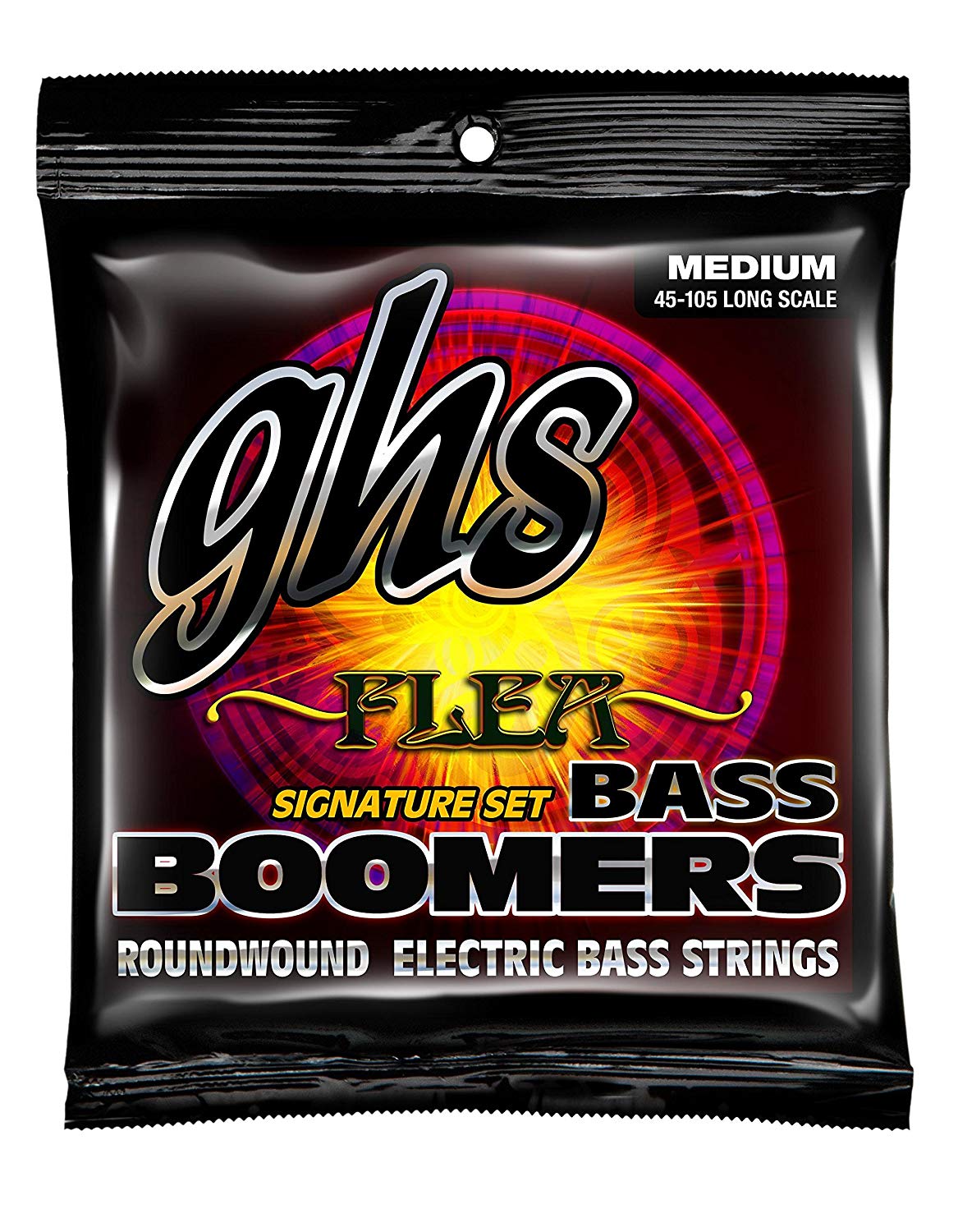 GHS M3045F Flea Signature Boomers Bass String Set, Original Version, Pack of 1