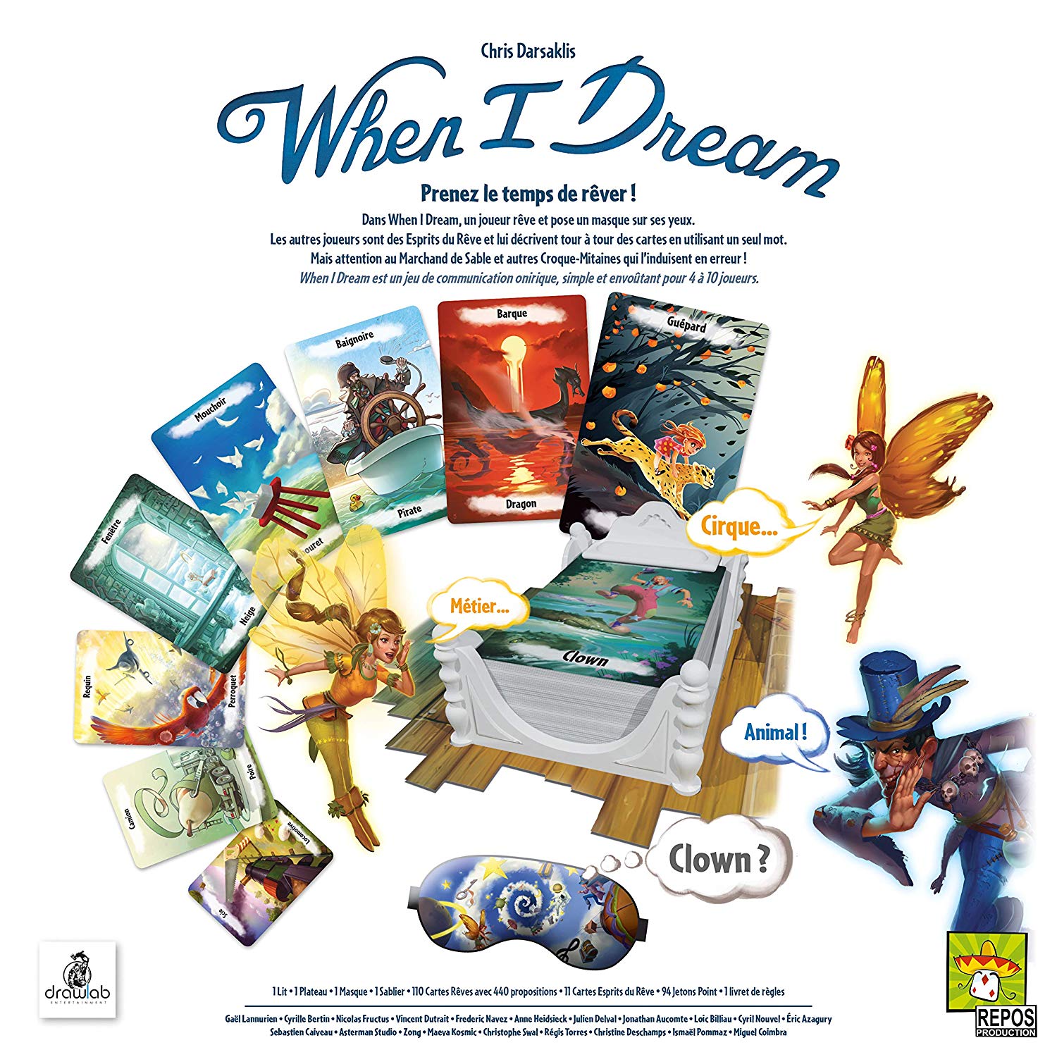 Asmodee, When I Dream, Party Game for Children from 8 Years, Interpret Dreams, Dreamlike Family Board Game, 4 to 10 Players - Image 4
