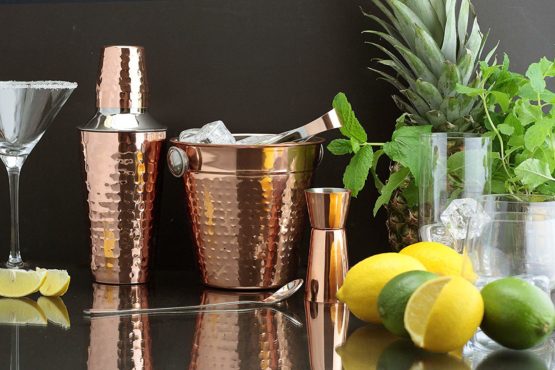 Apollo 3310 Copper Cocktail Set 5pc, 17x14.5x14.5 - Image 4