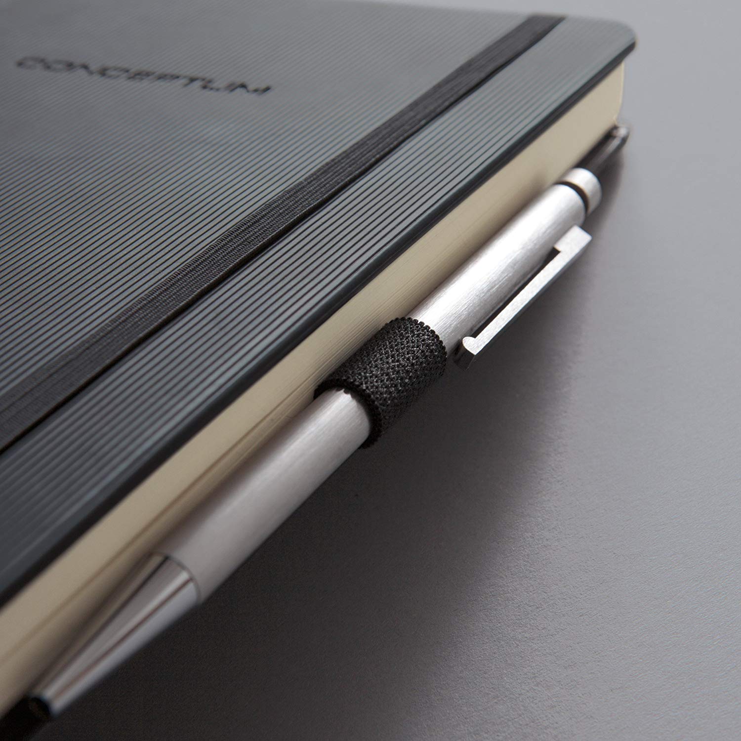 SIGEL CO131 Premium Notebook squaRed, A6, hardcover, Black - Conceptum, approx. A6 - Image 2