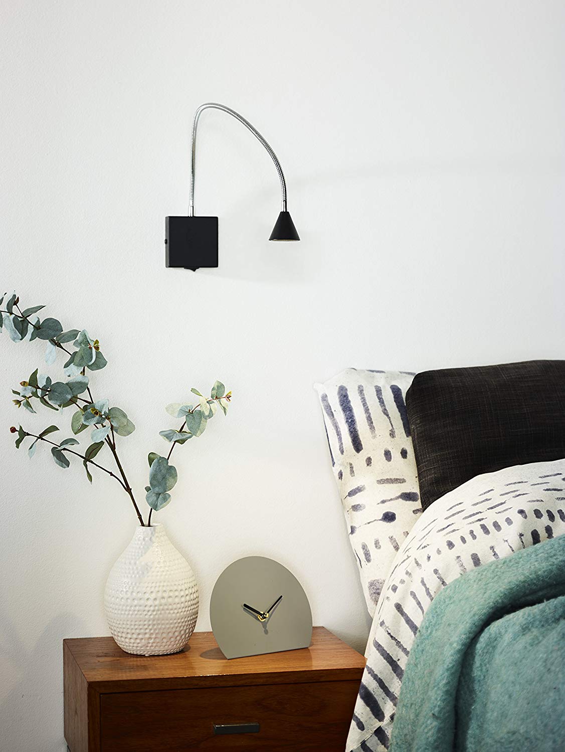 LUCIDE Buddy - Bedside lamp/Wall Light - LED - 1x4W 4000K - Black, 60 x 50 x 60 cm - Image 3