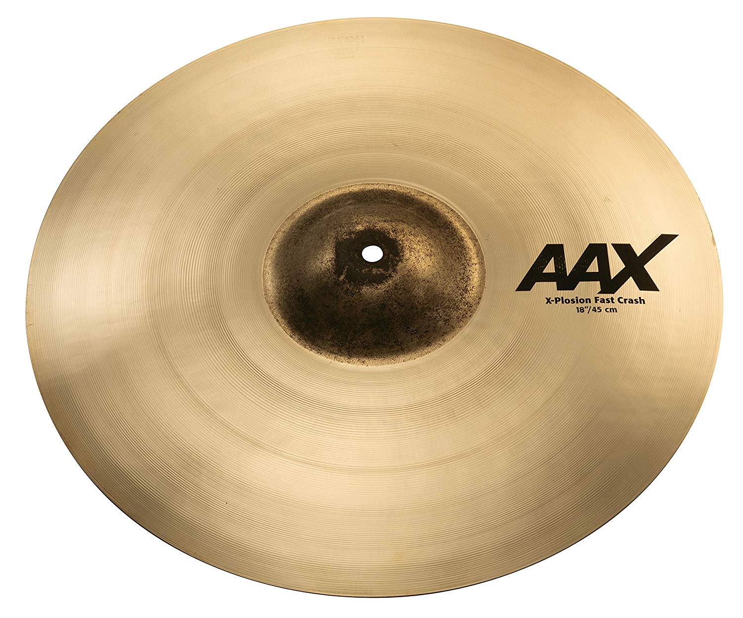 SABIAN 18” AAX X-Plosion Fast Crash Cymbal 21885XB, Bronze, 18"
